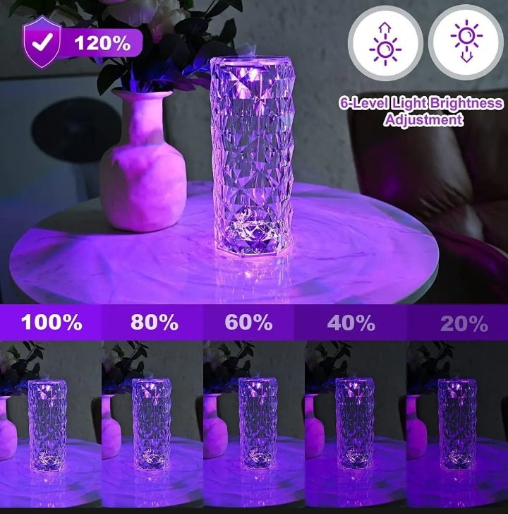 16 Shades Of Diamond Lamp