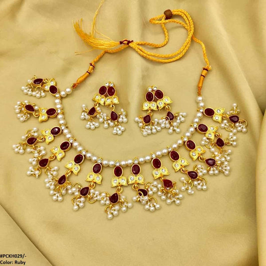 Beza/Saru Collar Necklace Set - SHOP VILLA