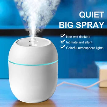 USB Quiet Humidifier with Aromatherapy and Car Purifier Function - SHOP VILLA